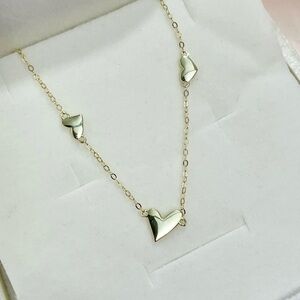 14K Gold Heart bracelet